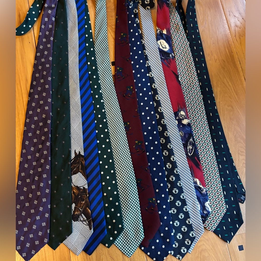 Polo Ralph Lauren neck tie bundle of 13
